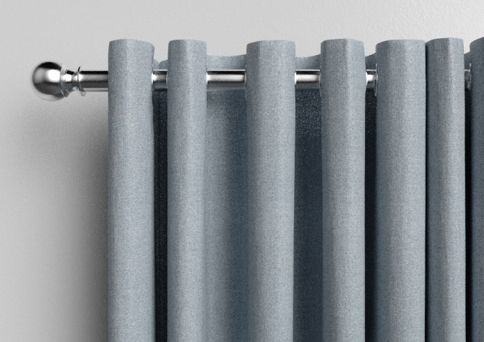 San Remo (Blackout), French Grey - Made to Measure Curtains - Image 11
